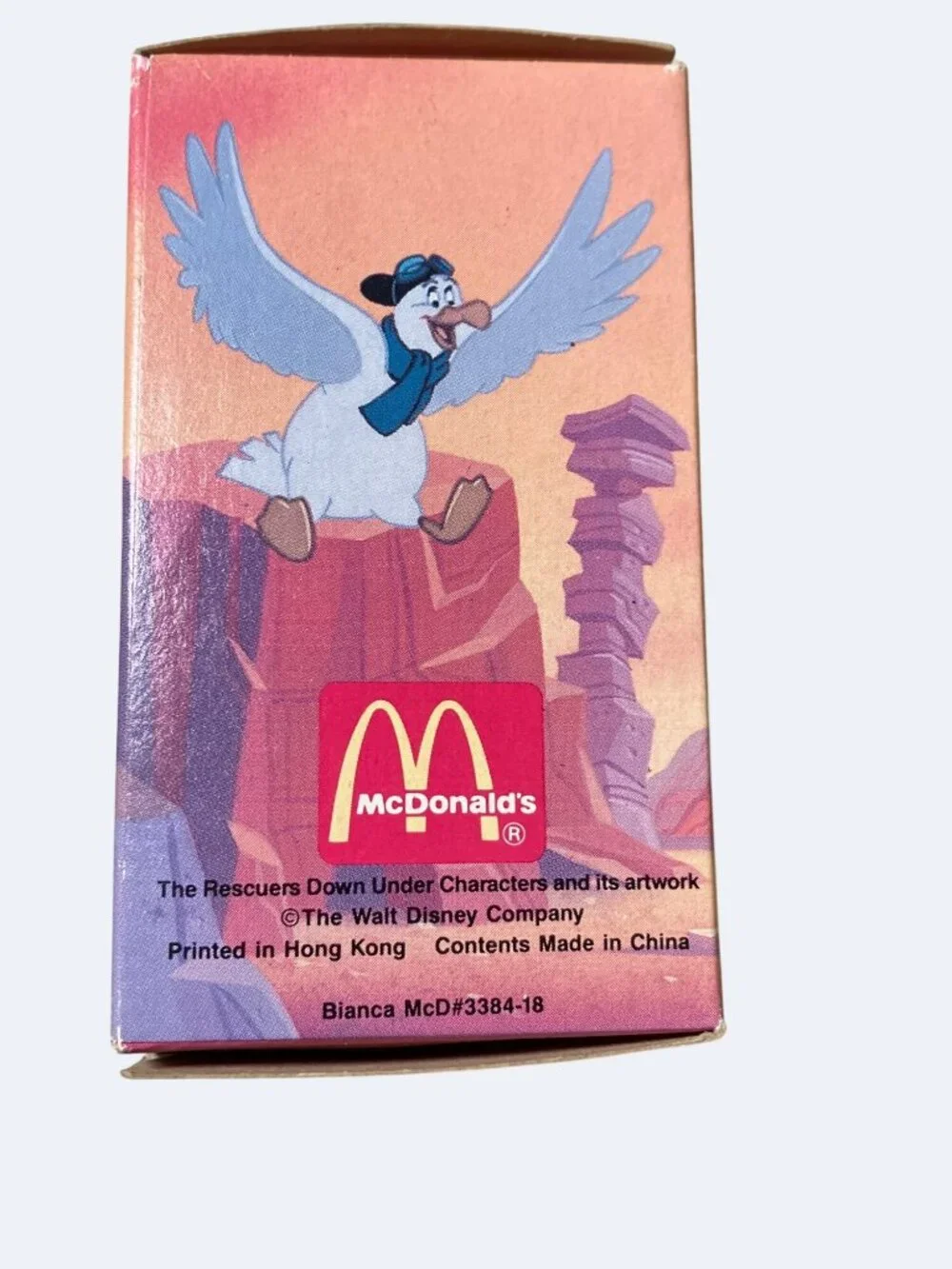 McDonald's Disney Rescuers Miss Bianca Christmas Ornament Never Opened 1999